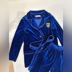 Maison en Fleur by Asta Blue Velvet Lounge Set - Size S